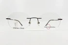 Naturally Rimless Nr 372 Eyeglasses Frame 50-17-135 Brown 19896 New. Price: $13.99.