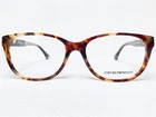New Emporio Armani EA3039 5276 Womens Havana Rectangle Eyeglasses Frames 54/16. Price: $98.99.