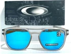 New Oakley Latch Beta Gray Prizm Polarized Blue Sapphire Lens Sunglass 9436-06. Price: $198.88.
