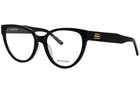 Balenciaga BB0064O 001 Eyeglasses Women's Black Full Rim Optical Frame 54MM New. Price: $189.95.