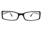 Versus By Versace Eyeglasses Frames MOD.8007 139 Black Clear Rectangle 49-17-135 New. Price: $54.97.