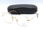New Ray-ban Classic Square Eyeglasses Rb 1971-V 2500 54-19 145 Gold Frames. Price: $159.99.