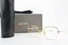 Dita Eyeglasses Cerebal DTX523-50-04 Gld Square Shine Yellow Gold Lightweight... New. Price: $461.13.