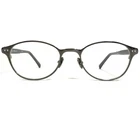 Linda Farrow Luxe Eyeglasses Frames LFL/110/3 Shiny Gray Oval 48-19-145 New. Price: $123.59.