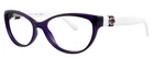 New Gucci GG3682 4UK 53MM Purple White Cat Eyeglasses Frames Only Italy. Price: $199.90.