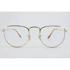 Ray-ban Elon Rb 3958V 3086 Gold Metal Irregular Eyeglasses Frames 50-20-145 Pre-owned. Price: $75.99.