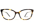 Prada Eyeglasses Frames Vpr 07W VAU-1O1 Brown Tortoise Gold Cat 52-17-140 New. Price: $141.31.