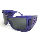 Versace Sunglasses MOD.4451 5419/87 Purple Oversized Shield With Several Lenses New. Price: $369.99.