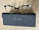 Phoebe P323 Women Glasses Frames Black Metal/tortoise Shell Cat Eye 52-16-140 Pre-owned. Price: $28.50.