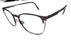 Maui Jim MJO2107-25D Brown Metal Square Eyeglasses 54-19 145 Italy No Lens Screw Pre-owned. Price: $21.22.