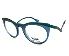 Boz Eyeglasses Frames Extra 2045 Blue Turquoise With Zircon Stone 47-20-140 New. Price: $299.99.