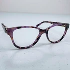 Coach Eyeglasses Frame Hc 6153 5612 Lavender Tortoise Round Women 51-17-140 Pre-owned. Price: $29.32.