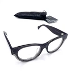 Celine Eyeglasses Dark Gray Acetate Frames Full Rim Square Optical CL50015F New. Price: $250.00.