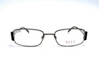 New Elle Brown Metal Rectangular Oval Glasses EL13301 Color-br 51 19 135. Price: $109.00.
