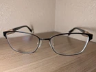 Furla VFU280K Col. 0304 Black Gold Metal Eyeglasses Frames Only 53-15-135 Pre-owned. Price: $24.99.