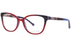 Coco Song Something Cool CV255-2 Eyeglasses Women's Red/blue Full Rim 53MM New. Price: $359.95.