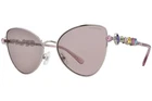 Swarovski SK7034 401M7N Sunglasses Women's Silver/light Purple/brown Lenses 56MM New. Price: $149.95.