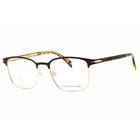 David Beckham Men's Eyeglasses Matte Brown Gold Square Frame 1059/F 0UFM 00 New. Price: $57.04.