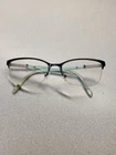 Tiffany & Co. Frames Only Half Rim Eyeglasses Tf 1111-B 6097 53-17-140 Pre-owned. Price: $24.95.