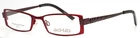 Ad Lib Charmant AB3204 Red Womens Rectangle Eyeglasses 49-17-135 B:24 As-is New. Price: $16.97.