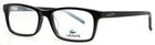 Lacoste L2602 001 Black Mens Rectangle Full Rim Eyeglasses 52-17-135 B:33 New. Price: $50.99.