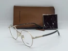 New Ermenegildo Zegna Ez 5270-H 032 Shiny Silver Authentic Eyeglasses Rx 53-20. Price: $230.34.