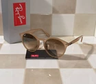 Ray-ban RB2180-F 6166/13 Round Clear Beige Brown Gradient Sunglasses Ships Today New. Price: $119.99.