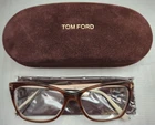 Tom Ford Eyeglasses Frame TF5353 050 54 15-140 White Brown Horn Rose Gold Italy New. Price: $168.88.