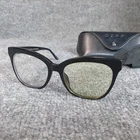 Diff Eyewear Eyeglass Frames Winston Women Black Cat 52 18 143 BK-BB128 Pre-owned. Price: $34.99.