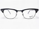 New Ray Ban Clubmaster RB5154 5649 Black Designer Eyeglasses Frames 49/21 140. Price: $129.99.