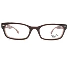 Ray-ban Eyeglasses Frames RB5150 2126 Brown Pink Rectangle Full Rim 50-19-135 New. Price: $69.88.