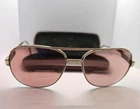 Safilo Elasta 3006 Men's Aviator Sunglasses Gold Metal Pink Gradient 140MM Pre-owned. Price: $8.00.