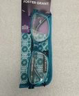 Foster Grant Reading Glasses Pearla Teal 53 16-144 W/soft Case Pick Strength New. Price: $6.66.