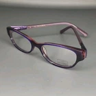 Lulu Guinness L844 Purple Tortoise Full Rim Women's Eyeglass Frame 51/17/135 New. Price: $62.95.