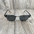Ray-ban RB3016 Clubmaster 1255/71 Sunglasses Frames Only Spotted Gray 49-21-140 Pre-owned. Price: $28.00.