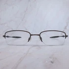 Oakley Sculpt 2.0 Eyeglasses Toast Brown Semi Rimless Mens Frames 50-18-142 Pre-owned. Price: $44.99.