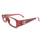 Oleg Cassini OCOV661 615 Eyeglasses Frames Red Rectangular Full Rim 53-18-140 New. Price: $38.01.