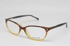 New Cole Haan Ch 1025 Brown Horn Fade Authentic Eyeglasses 51-16. Price: $53.40.