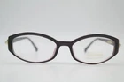 Glasses Daniel Swarovski S044 Green Violet Gold Oval Eyeglass Frame New. Price: $147.64.
