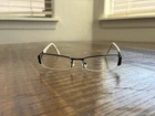 Vogue VO3619 352 Eyeglasses Frames Black White Floral Half-rim 52-18-135 Women Pre-owned. Price: $14.99.