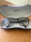 Ray-ban Eyeglasses Frames Women Black Clear Rb 5285 2034 53-19-145 Case Included Pre-owned. Price: $24.99.