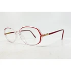 Silhouette Spx 1899 20 6104 Eyeglasses Frames Red Clear Oval 51-15-125 Austria Pre-owned. Price: $39.99.