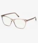 Tom Ford Full Rim Eyeglasses FT5805-B Blue Block Square Unisex 52-16-145 New. Price: $97.49.