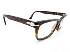 Persol 3078-V Eyeglasses Frames 24 Brown Tortoise 53 17-145 Italy Silver L974 Pre-owned. Price: $99.11.