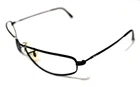 Ray Ban RB3216 006 No Lenses Black Metal Wrap Sunglasses Frame 59-17 Pre-owned. Price: $19.99.