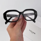 Celine Women Eyeglasses Black Demo Rectangle CL50156I 3 Dots 001 Authentic. Price: $205.16.