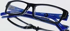 Converse Q004 Uf Eyeglasses Plastic New Black Blue 54-16-140 De Rigo Rem. Price: $92.00.