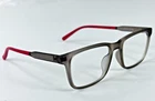 Latitude TR5105 C32-P30 Gray/red Full Rim 47-17-127 Eyeglasses Frames Only Pre-owned. Price: $17.99.