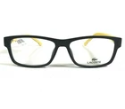 Lacoste Eyeglasses Frames L2707 002 Black Yellow Square Full Rim 53-15-145 New. Price: $74.87.