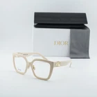Dior 30MONTAIGNEO S1F 9500 Ivory 55MM Eyeglasses New Authentic. Price: $250.09.